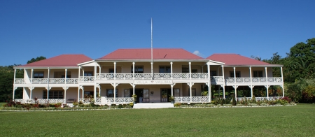 a large lawn in front of a house