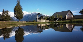 a bridge over a body of water