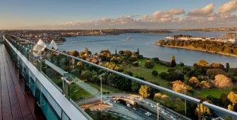 a long bridge over a body of water