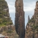 a group of people on a rock