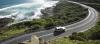 a car parked on the side of Great Ocean Road road